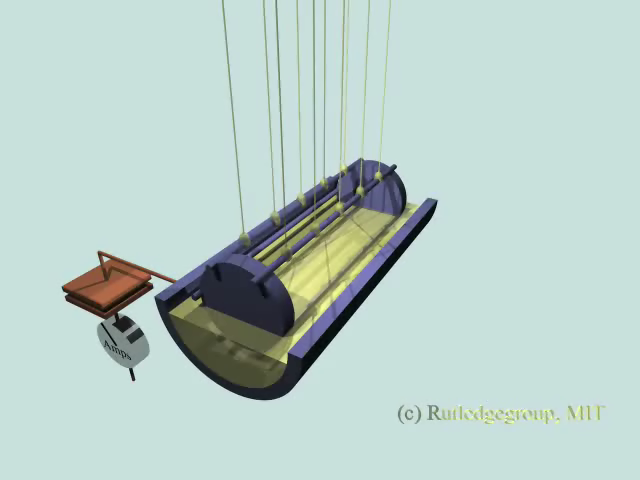 Figure 1: Free Surface Electrospinning from a wire electrode. 